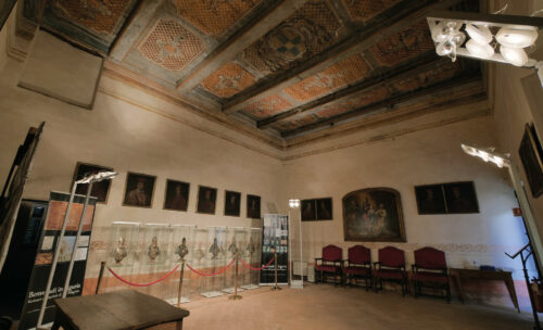 Interior of the Diocisan Museum, formerly a bishop’s palace