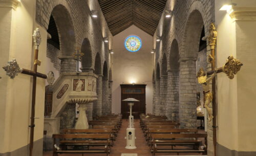 Interior of the Parish of San Siro