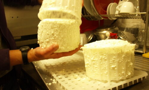 The tradition of ricotta in Bardellone continues as in the past
